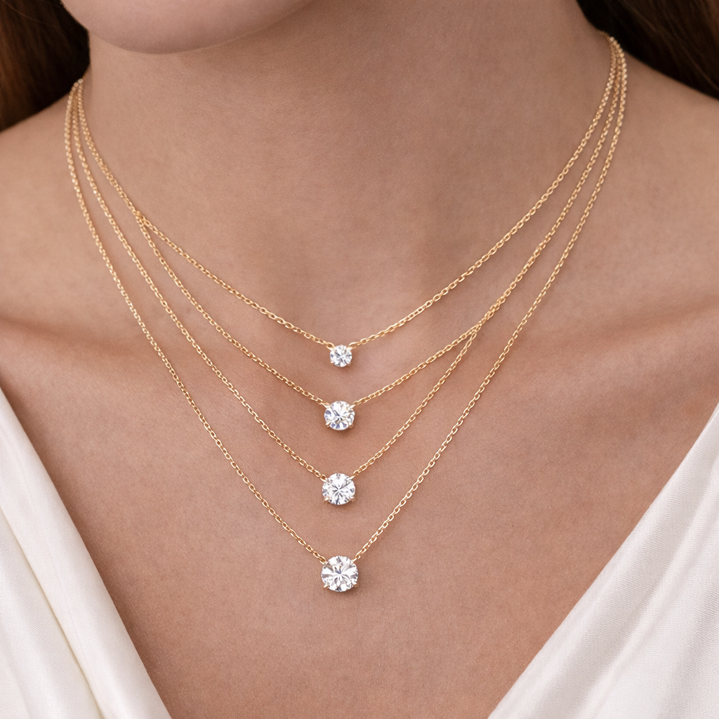 VRAI Solitaire Necklace