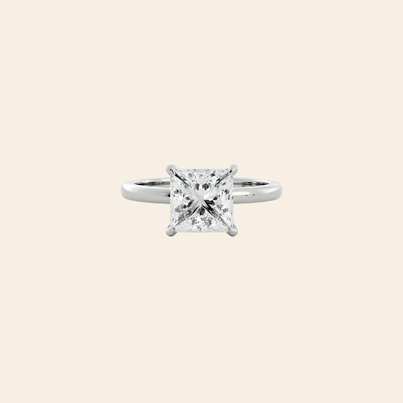 Townes Lab-Grown Diamond 14K White Gold Engagement Ring