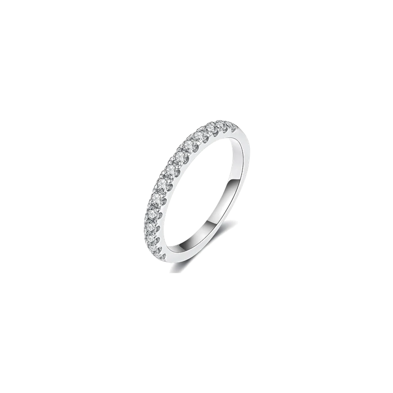 IMOLOVE Lab-Grown Diamond Eternity Ring 18K White Gold