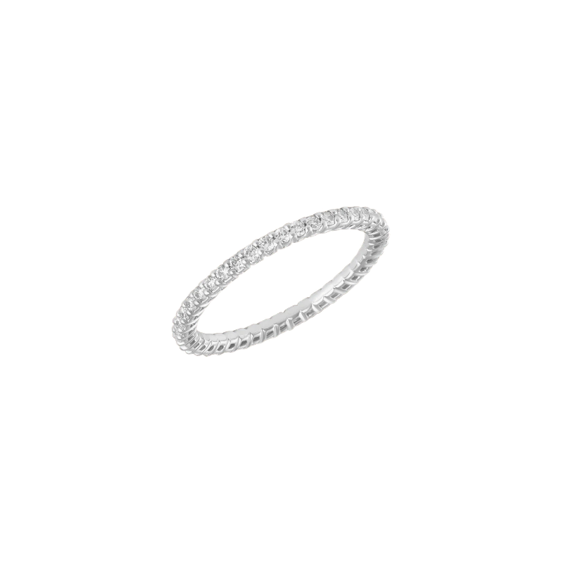 IGI Certified Lab-Grown Diamond Eternity Ring 14K Gold