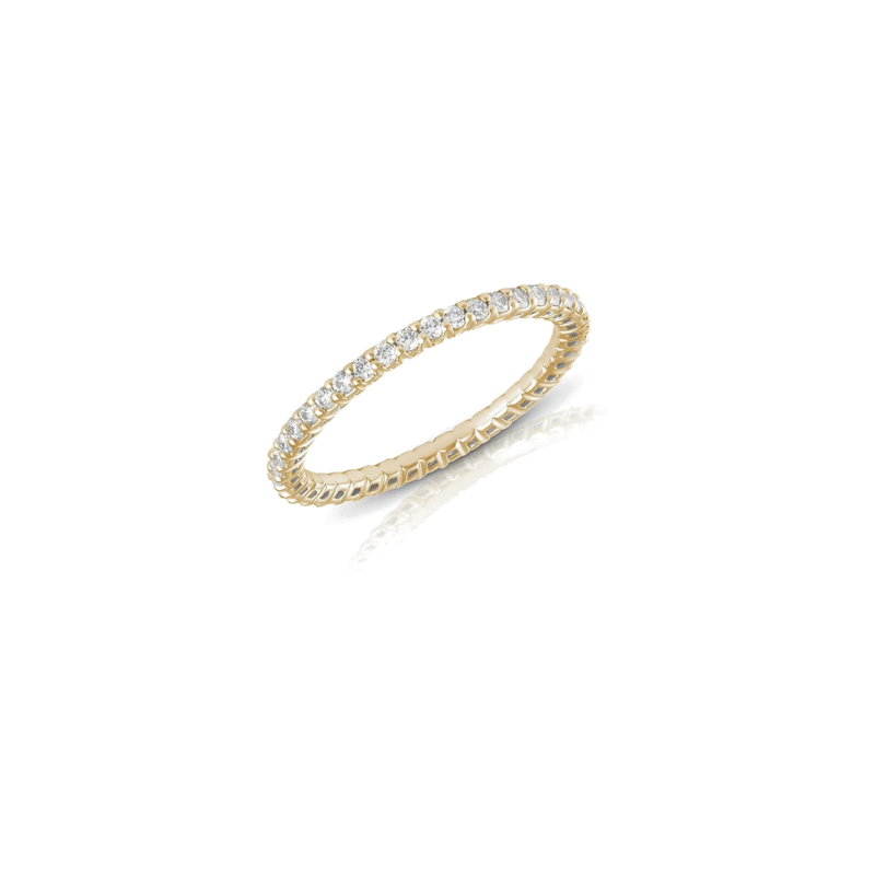 IGI Certified Lab-Grown Diamond Eternity Ring 14K Gold