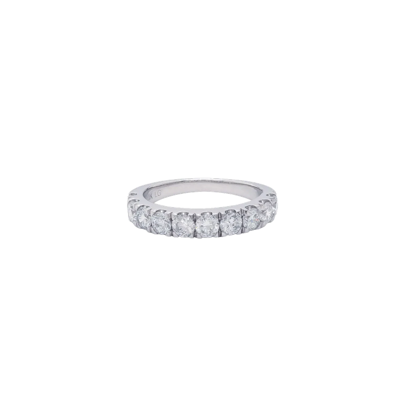 1.5 Carat Lab-Grown Diamond 14K White Gold Wedding Ring