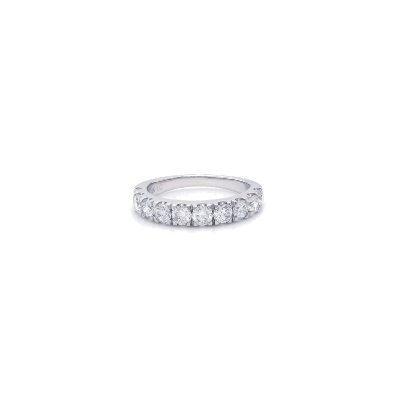 1.5 Carat Lab-Grown Diamond 14K White Gold Wedding Ring